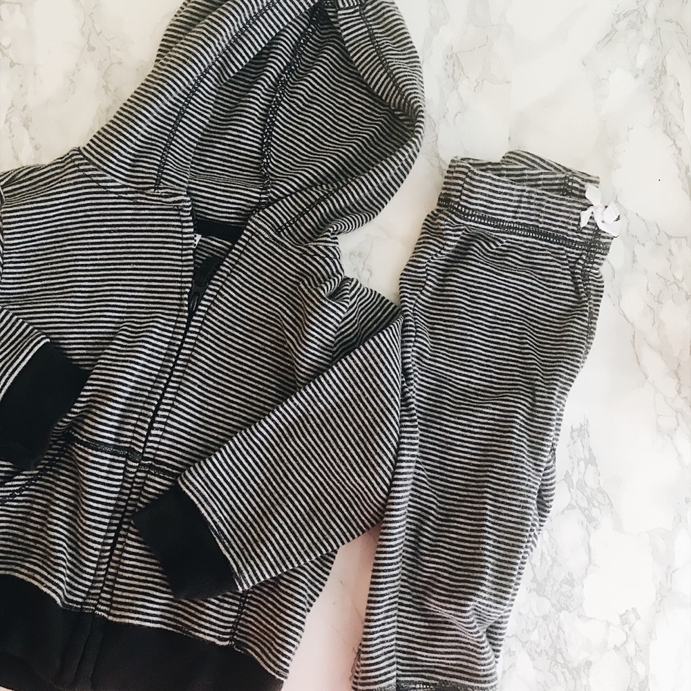 Carter’s Striped Jacket And Pants Set